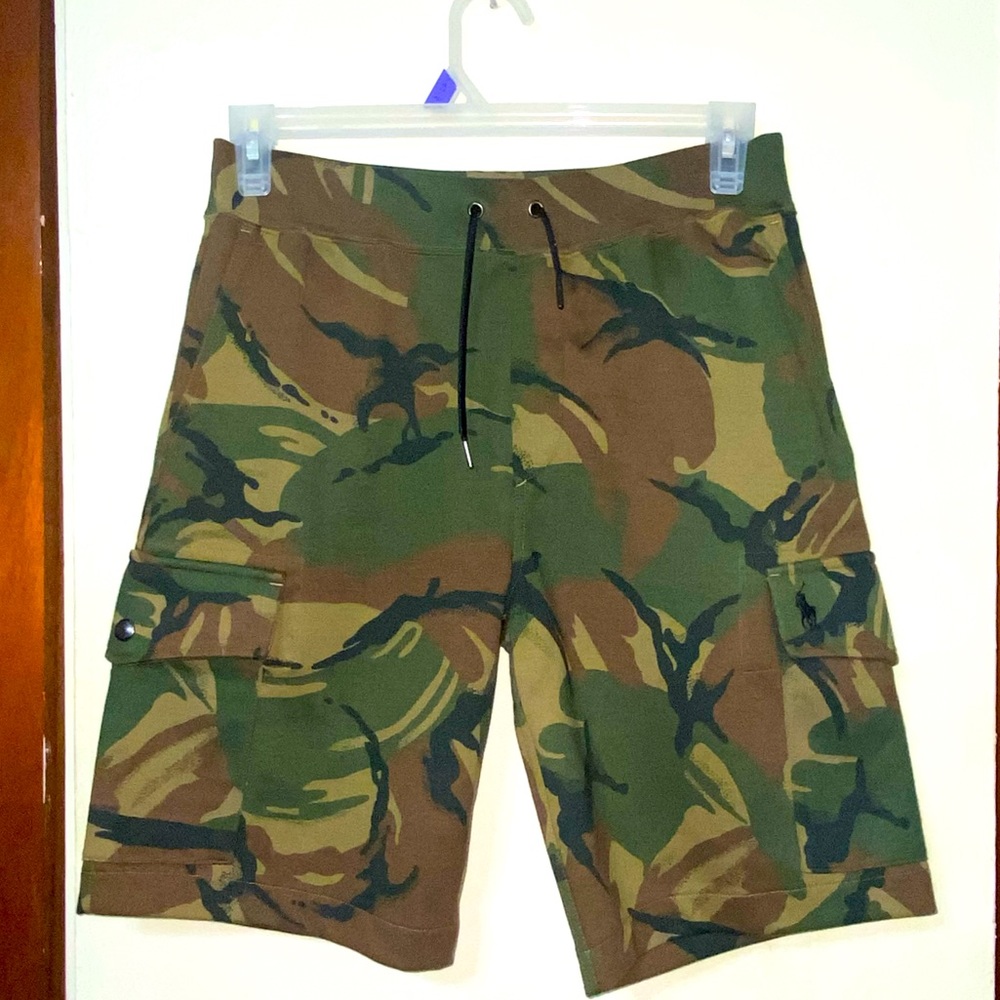 :::NWT::: polo Ralph Lauren camo cargo sweatshorts 🩳 size small
